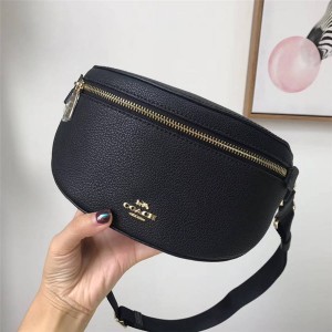 coach/蔻驰代购美国中文官网女包新款全皮belt bag腰包胸包39939-正品新款