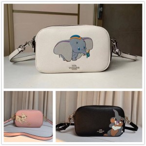 蔻驰91118/91125/91115 DISNEY X COACH JES双拉链相机包兔子小狗小飞象