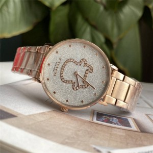 COACH蔻驰中国官网正品代购女士手表2021牛年纪念款钢带石英腕表